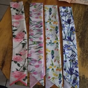 Twillies, Floral Patterned Hair Scarves Set